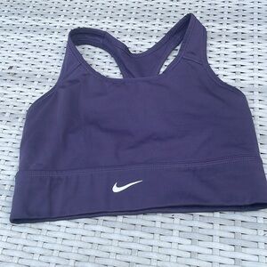 Nike Women's Purple Sports Bra Size M